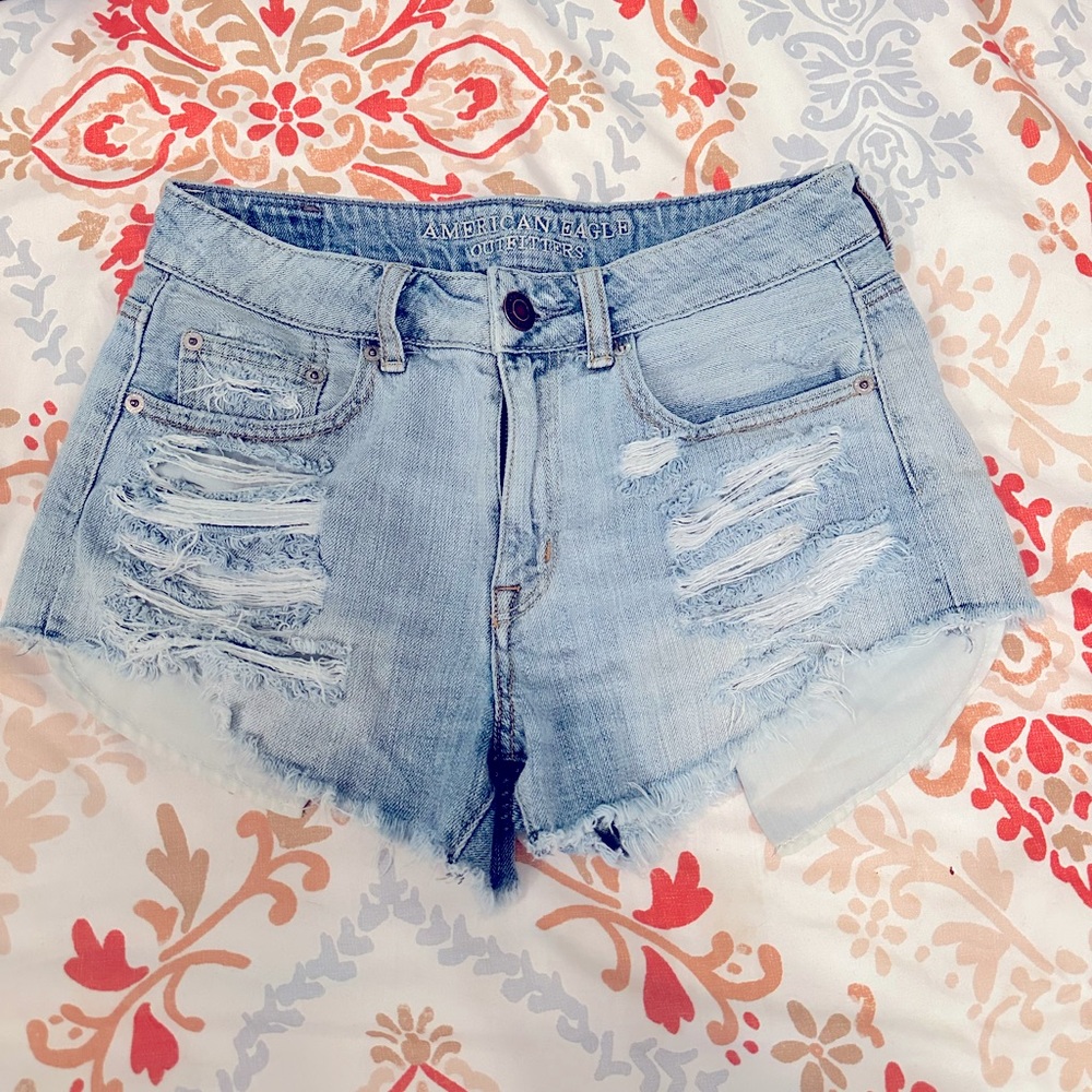 American Eagle high rise shorts